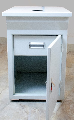 Hardness Tester Cabinet-front-open